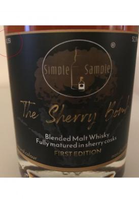 Simple Sample The Sherry Bomb 52.3% 350ml