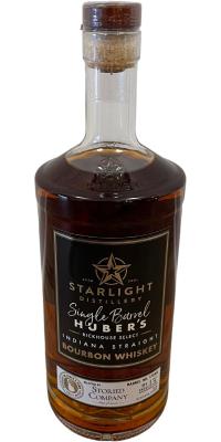Starlight Distillery 4yo Hubers Single Barrel Storied Company 55% 750ml