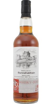 Bunnahabhain 1990 WD 10th Anniversary Sherry Butt 50.9% 700ml