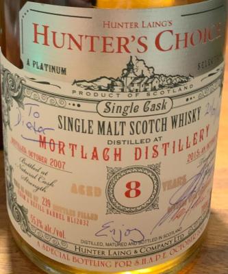 Mortlach 2007 HL Refill Barrel 55.1% 700ml