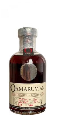 The Oamaruvian 16yo NZWC Cask Strength Doublewood Ex-Bourbon & French Oak NZ Red Wine Finish 328 57% 500ml