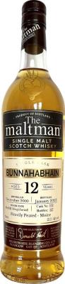 Bunnahabhain 2010 MBl The Maltman Refill Hogshead 53.1% 700ml