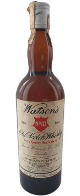 Watson's No. 10 Very Fine Old Scotch Whisky 40% 730ml