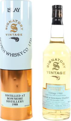 Bowmore 1988 SV Vintage Collection 15yo Oak Casks 42518 + 42519 43% 700ml