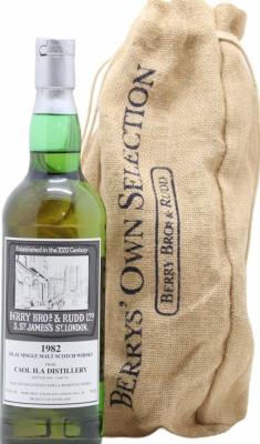 Caol Ila 1982 BR Berrys Own Selection #756 LMDW 55.4% 700ml