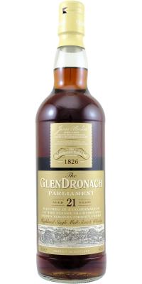 Glendronach 21yo Parliament Oloroso and Pedro Ximenez Sherry 48% 700ml