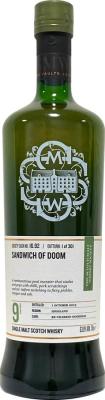 Glenturret 2013 SMWS 16.92 Sandwich of doom re-charred hogshead 63.8% 700ml