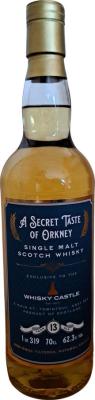 A Secret Taste of Orkney 13yo TWhC 62.3% 700ml