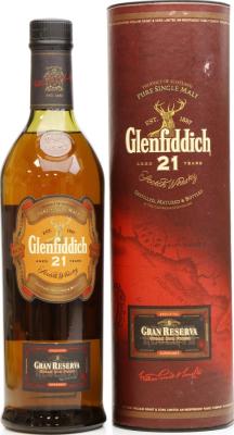 Glenfiddich 21yo Gift Set Cuban Rum Finish 40% 700ml