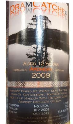 Ardmore 2009 DrC Hogshead 51.4% 700ml