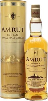 Amrut Indian Single Malt Whisky 46% 750ml