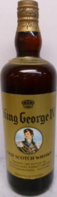 King George IV Old Scotch Whisky Tesdorpf & Deiters Lubeck 43% 750ml