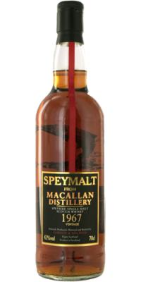 Macallan 1967 GM Speymalt Sherry butt 43% 700ml