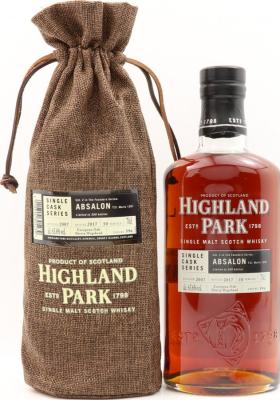 Highland Park 2007 Single Cask Series #596 63.6% 700ml