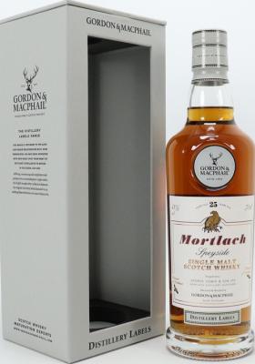 Mortlach 25yo GM Distillery Labels Sherry Casks 43% 700ml