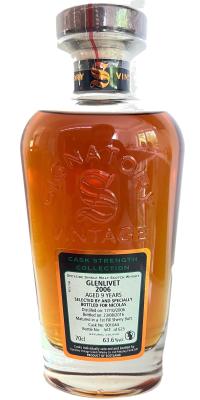 Glenlivet 2006 SV Cask Strength Collection 1st Fill Sherry Butt Nicolas 63.6% 700ml