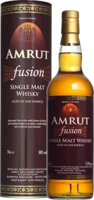 Amrut Fusion Oak Barrels 42.8% 750ml