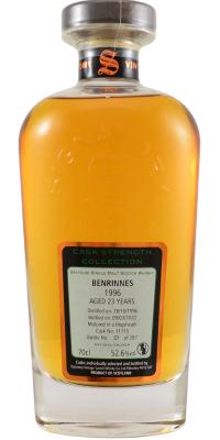 Benrinnes 1996 SV Cask Strength Collection #11715 52.6% 700ml