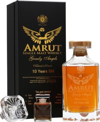 Amrut 10yo Greedy Angels Chairman's Reserve Batch 01 46% 700ml