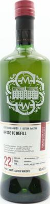 Glenlossie 1997 SMWS 46.101 An ode to refill Refill Ex-Bourbon Hogshead 54.3% 700ml