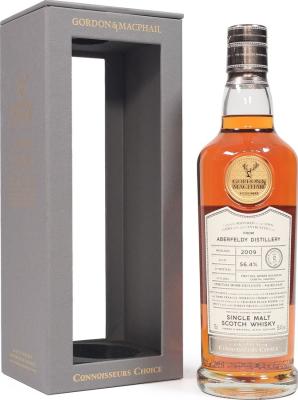 Aberfeldy 2009 GM Connoisseurs Choice 1st Fill Sherry Hoghead Spirit Empire 56.4% 700ml