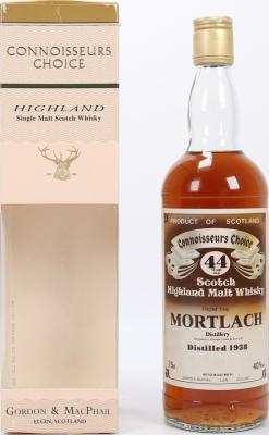 Mortlach 1938 GM Connoisseurs Choice 40% 750ml