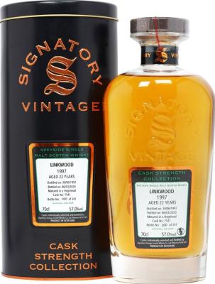 Linkwood 1997 SV Cask Strength Collection #7541 57% 700ml