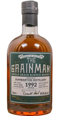 Dumbarton 1992 MBl The Grainman Amarone Wine Cask Finish #19891 49.4% 700ml