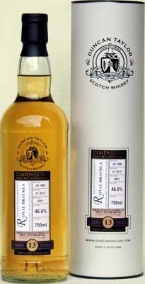 Royal Brackla 1999 DT Dimensions Oak Cask Batch 0001 46% 700ml