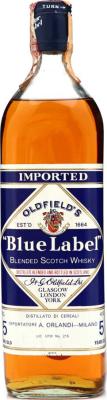 Oldfield's Blue Label 5yo J&GO Imported A. Orlandi Milano 40% 750ml