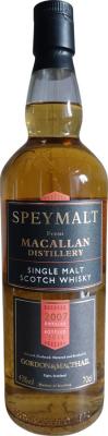 Macallan 2007 GM Speymalt 1st Fill & Refill Sherry Hogshead 43% 700ml