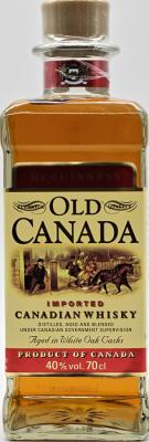 Old Canada Imported Superior Quality White Oak Casks 40% 700ml