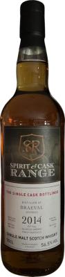 Braeval 2014 Wx Spirit & Cask Range 56.5% 700ml