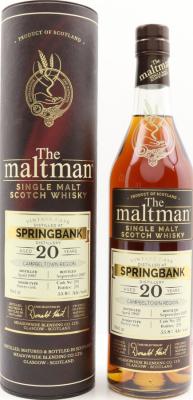 Springbank 1997 MBl The Maltman Sherry Cask #290 55.8% 700ml