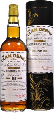 Cameronbridge 1974 HH The Clan Denny Refill Barrel 52.4% 700ml