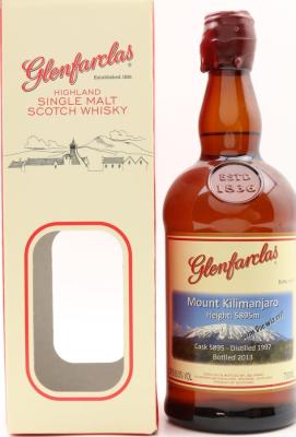 Glenfarclas 1997 #5895 Kiltwalk Scottish Childrens Charities 63.5% 700ml