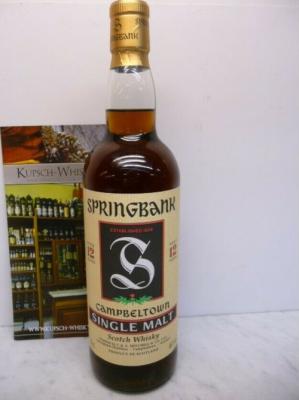 Springbank 12yo Green Thistle 46% 700ml