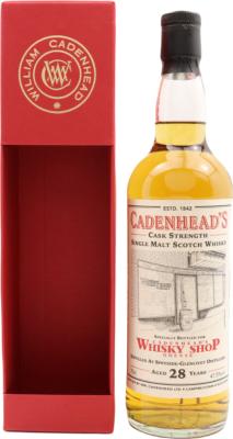 Speyside Distillery 1991 CA Cadenhead's Whisky Shop Odense 28yo 47.5% 700ml