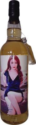 Glenturret 2010 HQF Chinese Beauties & Red Wine Bourbon Hogshead Huang Qing Feng's Private Cask Bottling 57.5% 700ml