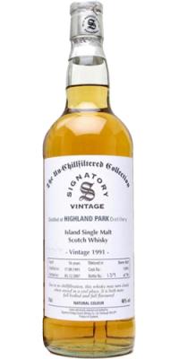 Highland Park 1991 SV The Un-Chillfiltered Collection Sherry Butt #15095 46% 700ml