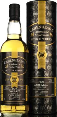 Littlemill 1989 CA Authentic Collection Bourbon Hogshead 61.6% 700ml