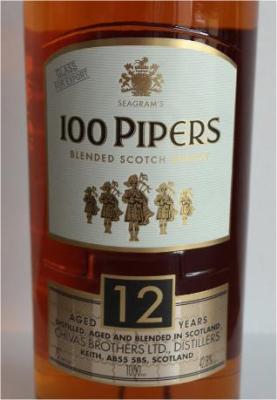 100 Pipers 12yo 42.8% 1000ml