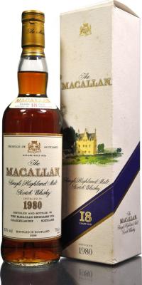 Macallan 1980 Vintage 43% 700ml