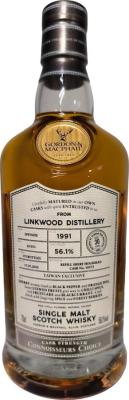 Linkwood 1991 GM Connoisseurs Choice Cask Strength Refill Shery Hogshead 56.1% 700ml