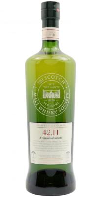 Tobermory 2005 SMWS 42.11 A tsunami of umami Refill Ex-Bourbon Barrel 61% 700ml