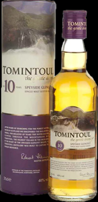 Tomintoul 10yo Bourbon and Sherry Casks 40% 350ml