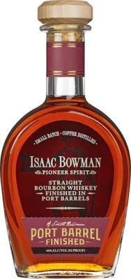 Isaac Bowman Straight Bourbon Whisky Port Barrel Finished 46% 750ml