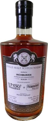 Inchmurrin 1996 MoS Marsala Hogshead Finish Whiskyhort & Flickenschild Whizita 49.7% 700ml