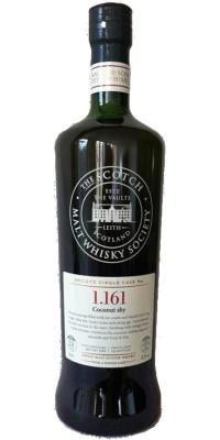 Glenfarclas 1986 SMWS 1.161 Coconut shy Refill Bourbon Hogshead 49.2% 700ml