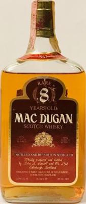 Mac Dugan 1967 Rare 43% 750ml